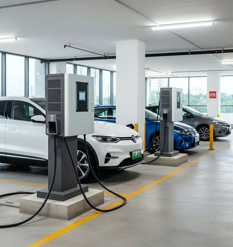 Modelo comercial de carga para vehículos eléctricos
